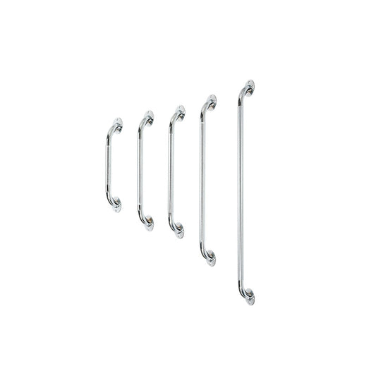 VMS Premium Chrome Plated Steel Knurled Grab Bar