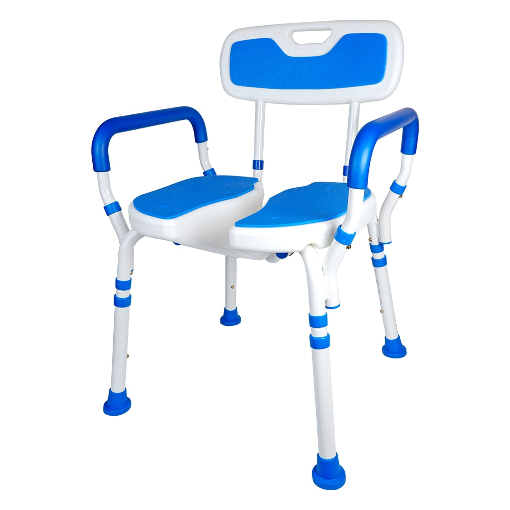 VMS Shower Chair with U-Shaped Seat